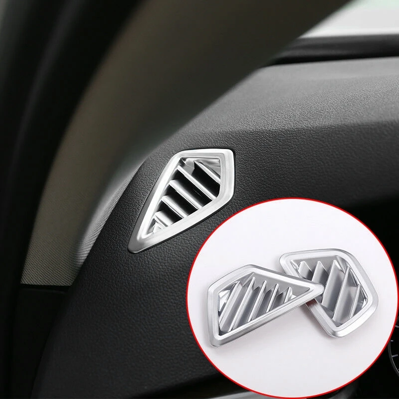 

2Pcs Car Dashboard Air Conditioning Vent Outlet Frame Trim for Bmw 5 Serie G30