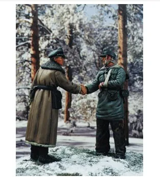 1/35 Набор для моделирования из смолы фигурка 2 пожилых людей сожалеют | Игрушки и