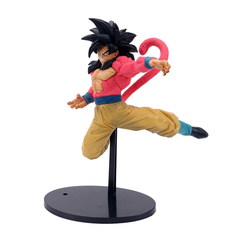 DBSUPER Figurine Son Goku Super Saiyan 4 Gokou PVC Action Figure Collectible Model Toy 20cm | Игрушки и хобби