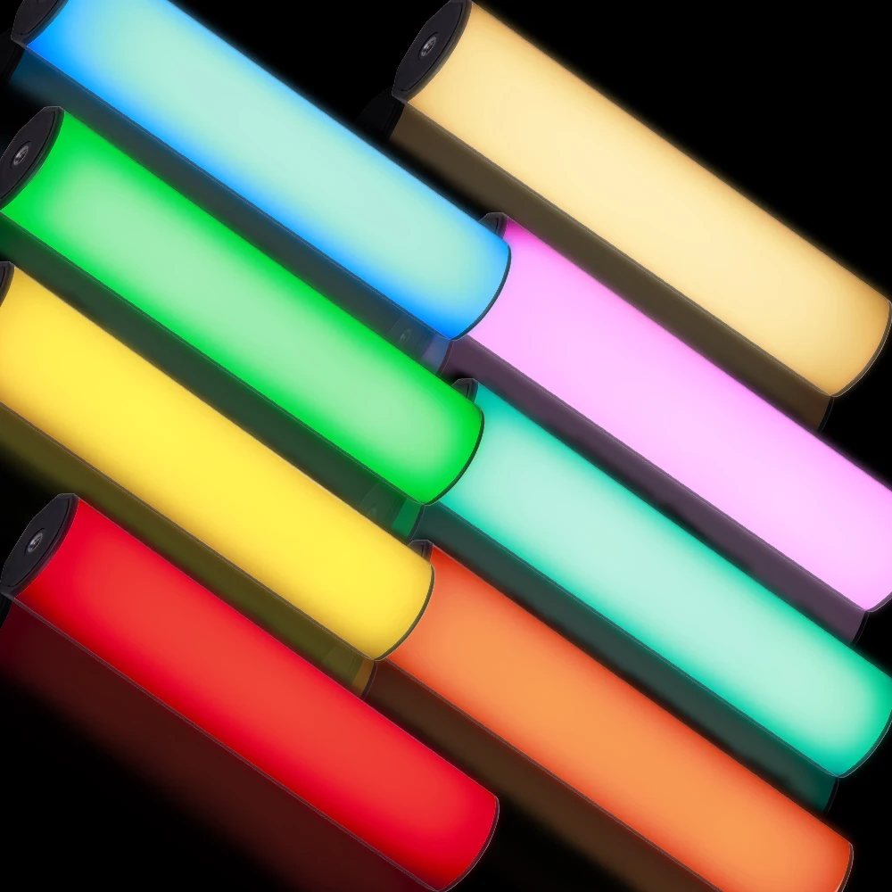 Ручная Светодиодная трубка для фотосъемки цветной портативный светильник RGB