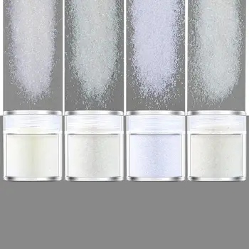 

4Color Rainbow White Glitters Sequains Resin Pigment Kit Nail Art Jewelry Making N58F