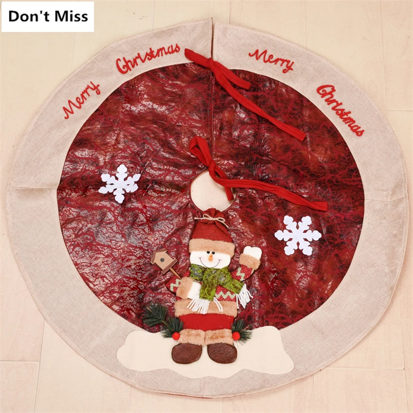 

Merry Christmas Tree Skirts carpet Blanket Carpet Natal Gift New Year Decoration Christmas Decorations for Home Tree Skirt