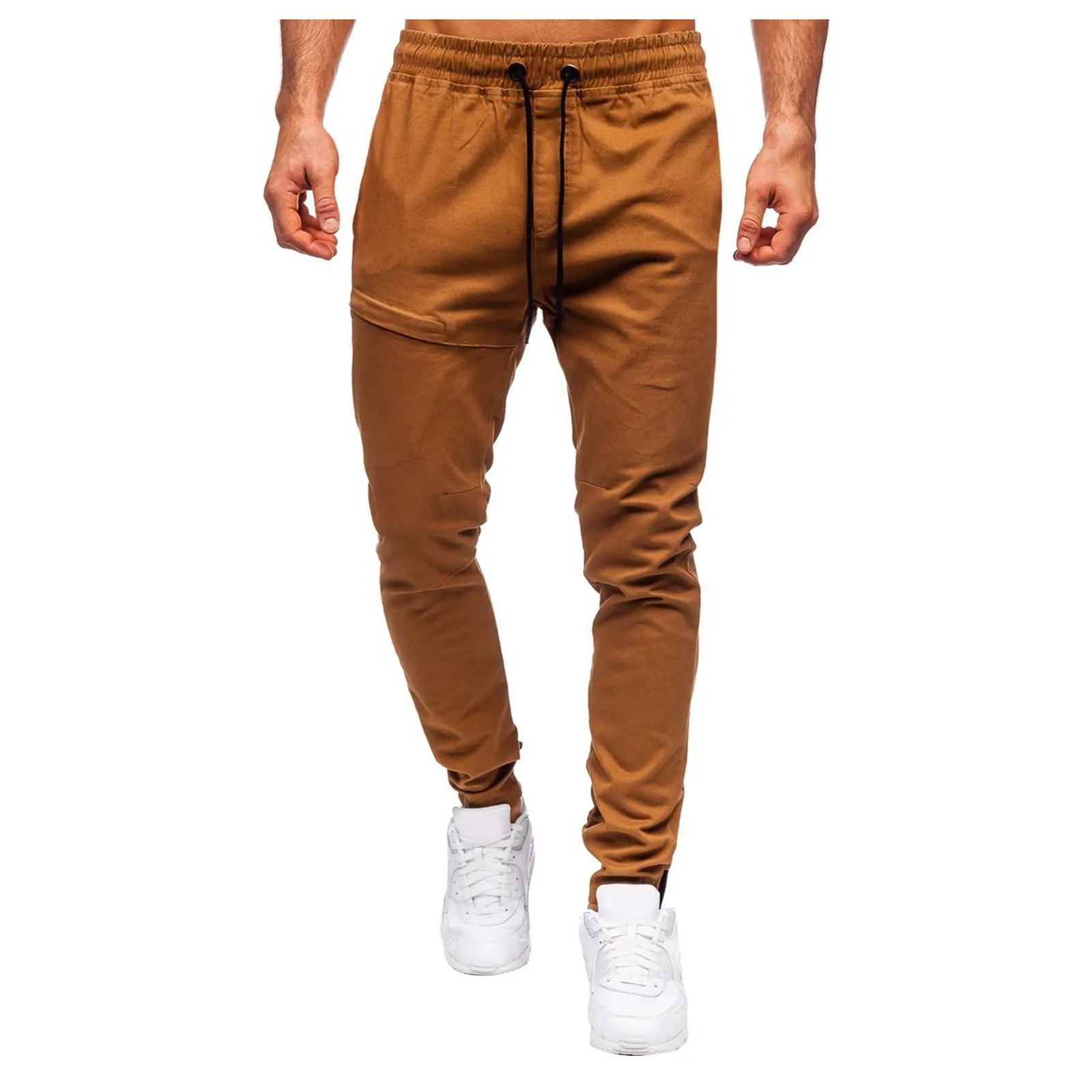 Solid Gym Sweatpants Joggers Pants Men Casual Trousers Male Fitness Sport Workout Cotton Track Pants Sportswear брюки женские 1