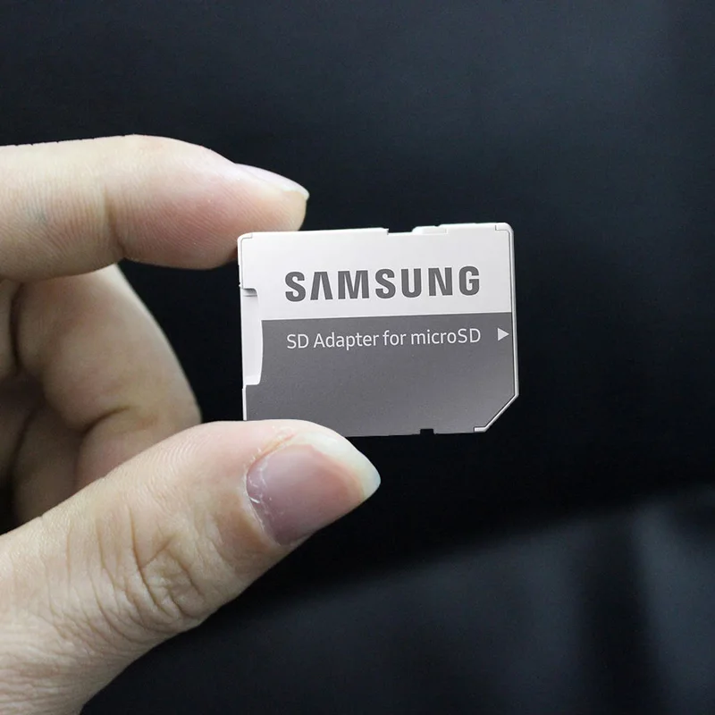 Оригинальный Samsung адаптер для карт памяти microSD/SDHC/SDXC 10 шт./лот чтения SD с чехлом