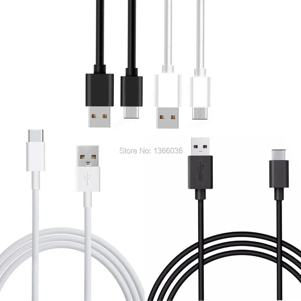 

1m 2m 3M 10FT USB 2.0 usb C Type C Cable charger For samsung s8 s9 for LG G5