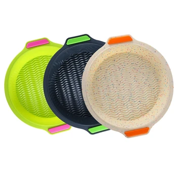 

Promotion! 3PCS Non-Stick Baking Tray Cake Bread Burger Mold Muffin Tray Tray Baking Tool