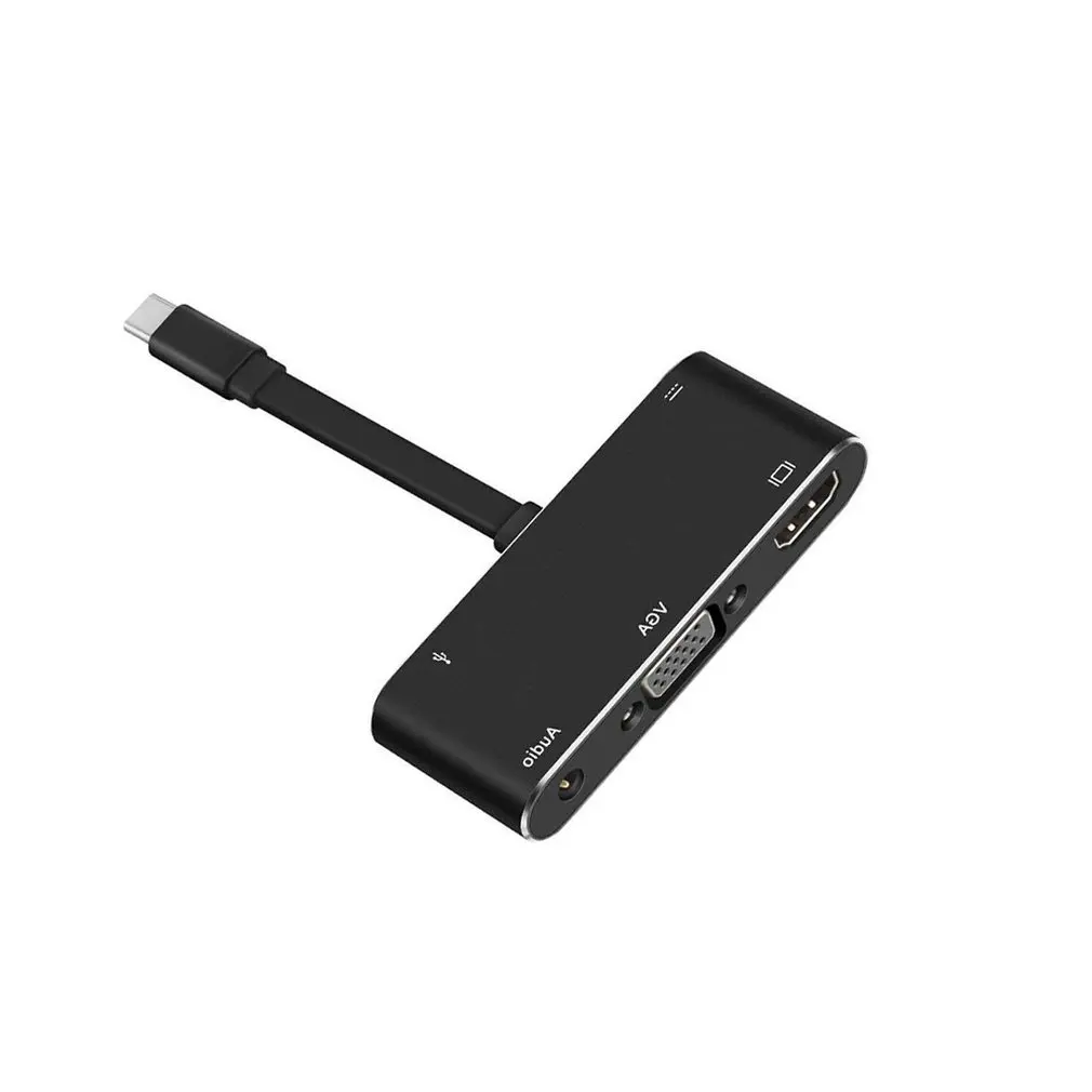Тип C к HDMI/VGA/аудио/USB 3,0 концентратор адаптер с PD зарядное устройство для samsung S8/9 адаптер