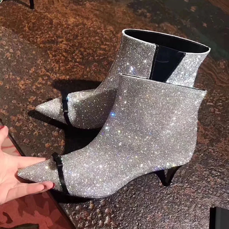 

New designer boots women luxury stivali donna buty damskie ankle boots for women chaussures femme