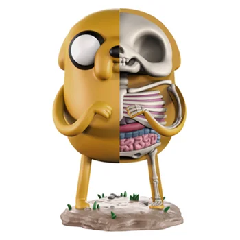 

Jake 4D XXRAY Master Mighty Jaxx Jason Freeny Anatomy Cartoon Ornament Christmas Gifts Action Figure Collection Model Toy X5235