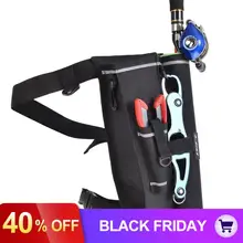 Сумка для удочки для ловли карпа на открытом воздухе/600D ткань Оксфорд поясная сумка для рыбалки снасти Сумка для хранения аксессуаров