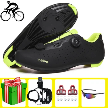 

Self-Locking road cycling shoes men women sapatilha ciclismo self-locking bicycle pedal shoes road superstar riding bike shoes