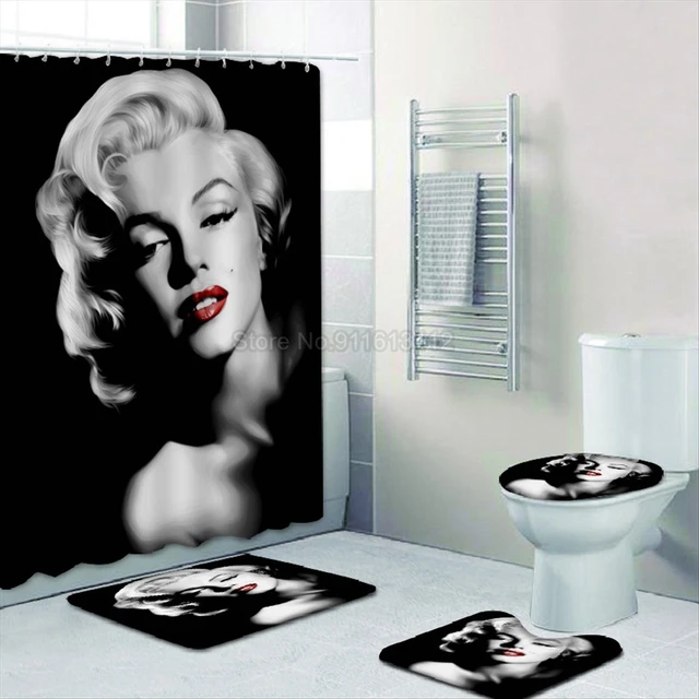 Marilyn Monroe Shower Curtain Sets