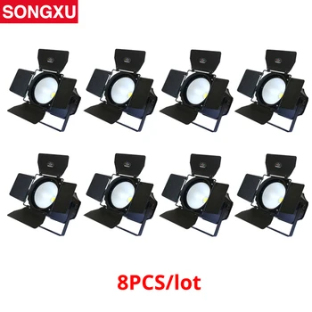

200W COB LED Wash Par Light White and Warm White 2in1 for DJ DISCO Concert Stage Party Light 8pcs/lot/SX-SCOB200