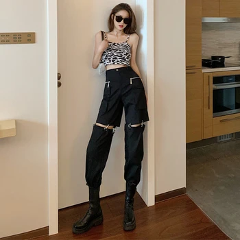 

Overalls Woman Loose Women Fashion Street Pants Ladies Sports Slimming Pants 2020 Hot Style Solid Color pants