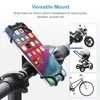 RAXFLY Silicone Bike Phone Holder Motocycle Bicycle Handlebar Mount GPS Holder For Phone Mobile Stand For iPhone 12PRO XR 8 7 XS ► Photo 2/6