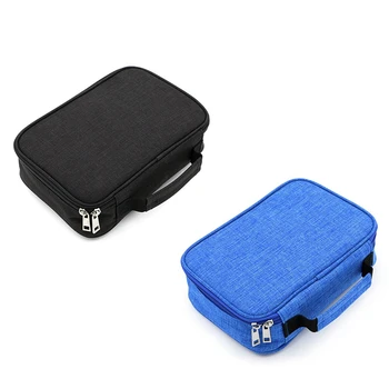 

2Pcs 72 Holder Pen Colored Pencil Case School Multi-Functional High Capacity Zipper Pencil Bag for Student Art Supplies - Black