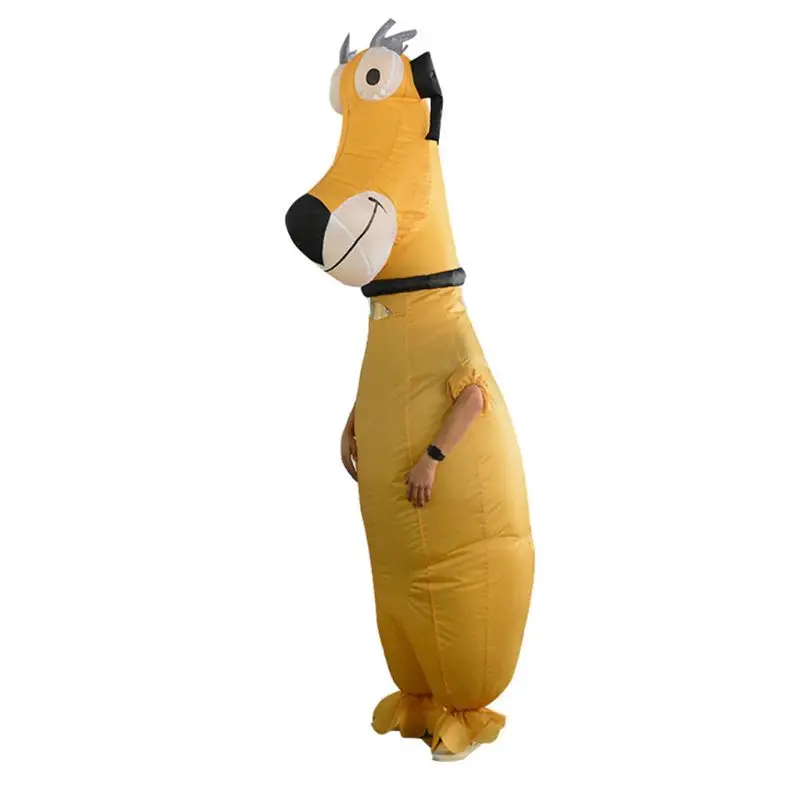 Details about   Inflatable Cartoon Dog Costume Adult Funny Blow up Outfit Cosplay Fancy Dress 