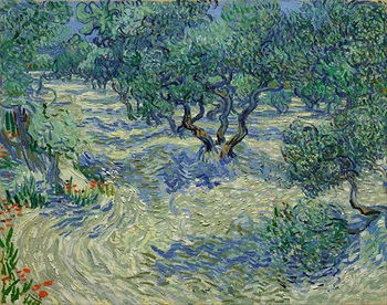 

Van Gogh Olive Tree Orcha oil picture paintings by number with diy paint wall decorative paint paintings by number acrylic paint