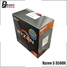 Процессор AMD Ryzen 5 3500X R5 3500X3,6 GHz шестиядерный процессор 7NM 65W L3 = 32M 100-000000158 Socket AM4 и есть вентилятор