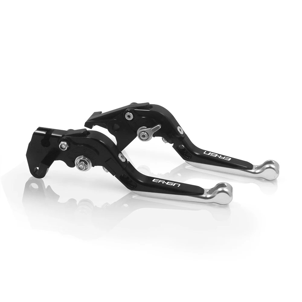 For Kawasaki ER6N ER-6N ER 6N 2006-2008 ER-6F ER6F Motorcycle Accessories Adjustable Extendable Folding Brake Clutch Levers motorcycle clutch lever