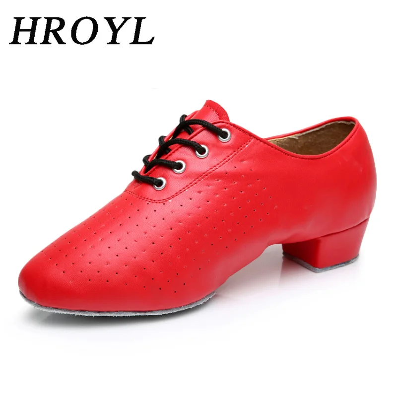 

2020 New Unisex Ballroom Dance Shoes Suede-Sole Latin Dance Shoes Comfortable Tango Shoes 3.5CM Heel For Children Dancing Shoes