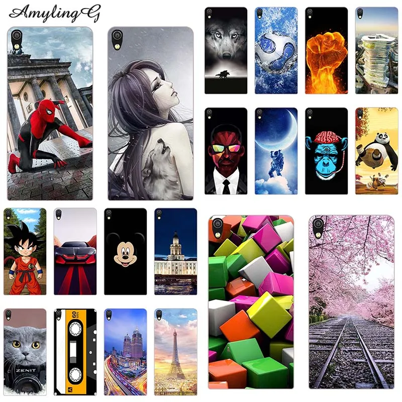 

For Huawei P6 Soft TPU Flower Printed Phone Case For Huawei Ascend P6 Cell Phone Cases Silicone Printing Back Cover Skin Coque