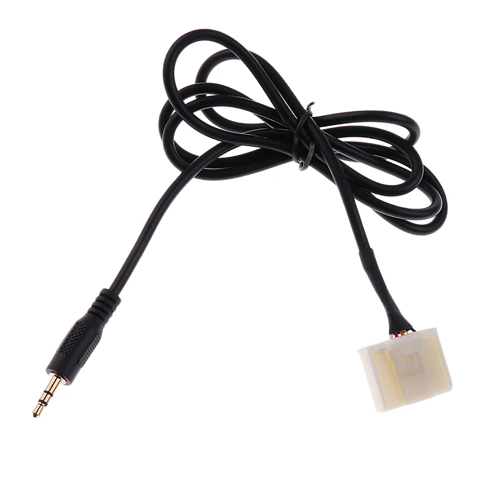 3.5mm 20Pin AUX In Adapter Audio Cable for Toyota RAV4 Camry Corolla Prius