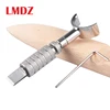 LMDZ New Stainless Steel 360 Degrees Rotating Leather Engraving Knife DIY tanned Trenching Device Craft Carving Cutting Tools ► Photo 1/6