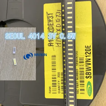 

500PCS FOR SEOUL 4014 LED Backlight 0.5W SMD 4014 LED Diodes 3V Cool white 20LM LCD Backlight for TV TV Application