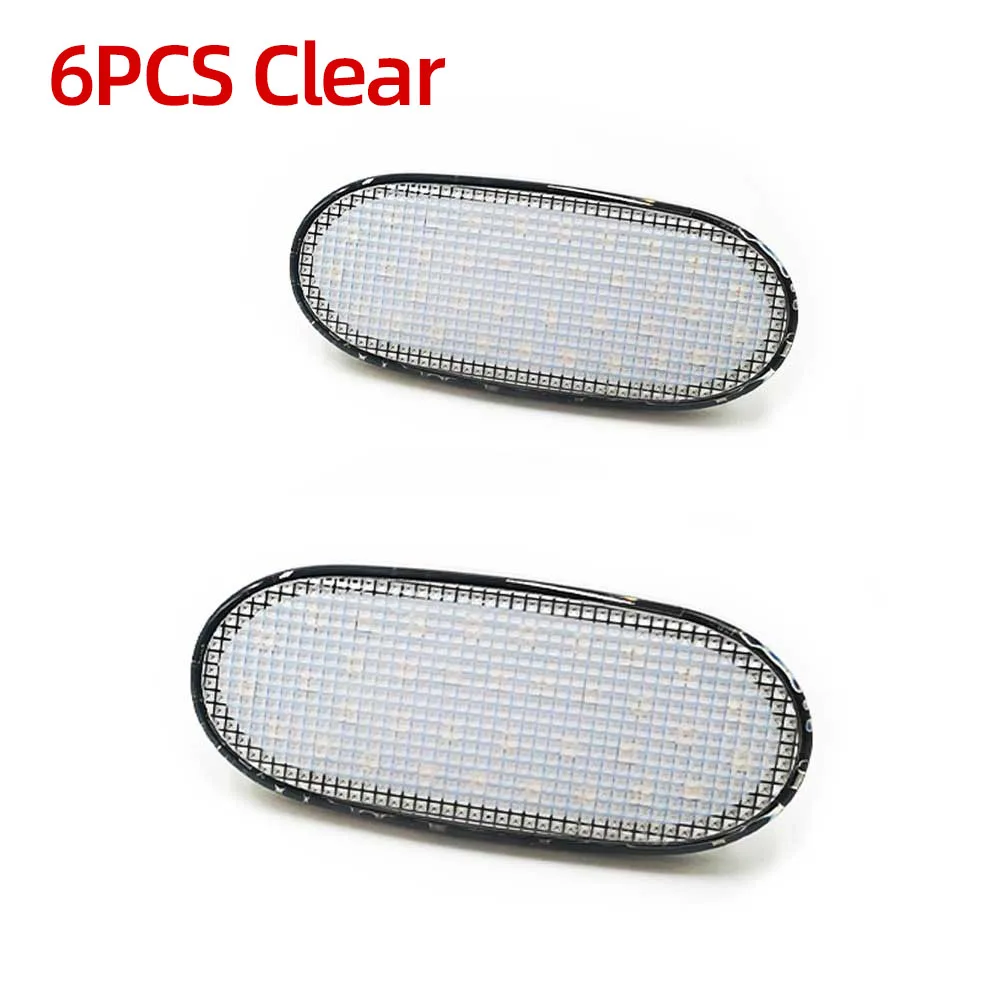 Feux De Position Latéraux LED Jaunes - Pour Mercedes Sprinter, VW Crafter - Kit De 2 (gauche/droite) - Étanche