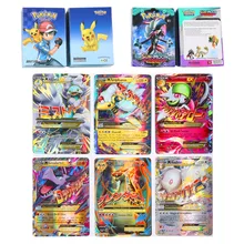 60 шт. серии Pokemones карты GX Мега тег команда EX TAKARA TOMY карточная игра битва карты