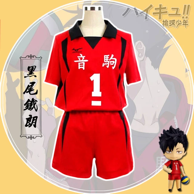 Anime tee!Haikyuu TEMPORADA 3 Shiratorizawa Gakuen Wakatoshi Ushijima  Cosplay Uniforme Traje Chaqueta Sportswear(Jacket + Pants) - AliExpress