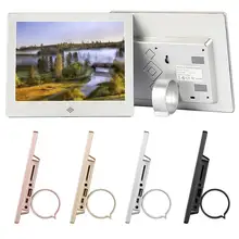8 дюймов цифровой металлическая фоторамка 1024X768 Разрешение 4:3 светодиодный Экран Поддержка календарь цифровая фоторамка