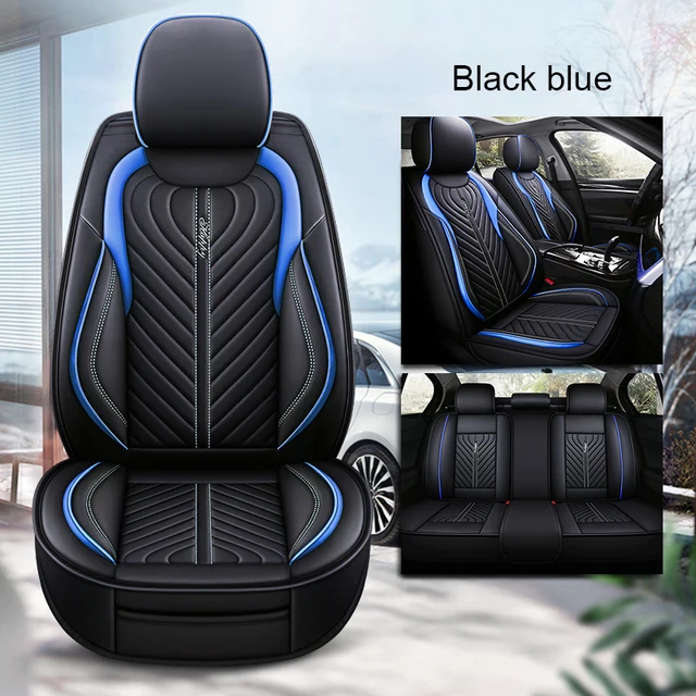 $173.22 Quality Leather Car Seat Covers Set Auto Cushion Protector Accessories for Chevrolet Impala Malibu Cruze Equinox Sonic Trax