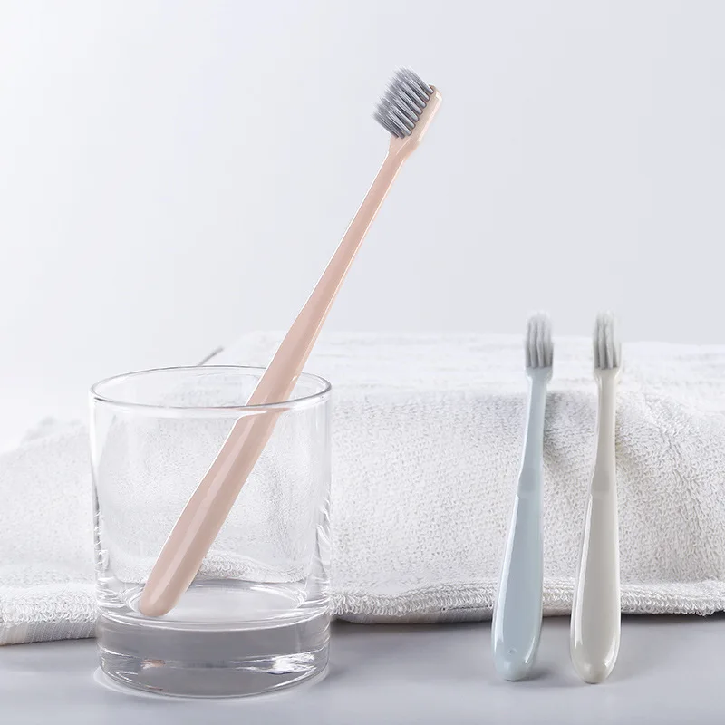 

KINEPIN Toothbrush Soft Bristle Adult Household Porcelain Sense gan bing Gingival Cleaning Silver Ion Fine Slice Small Brush Man
