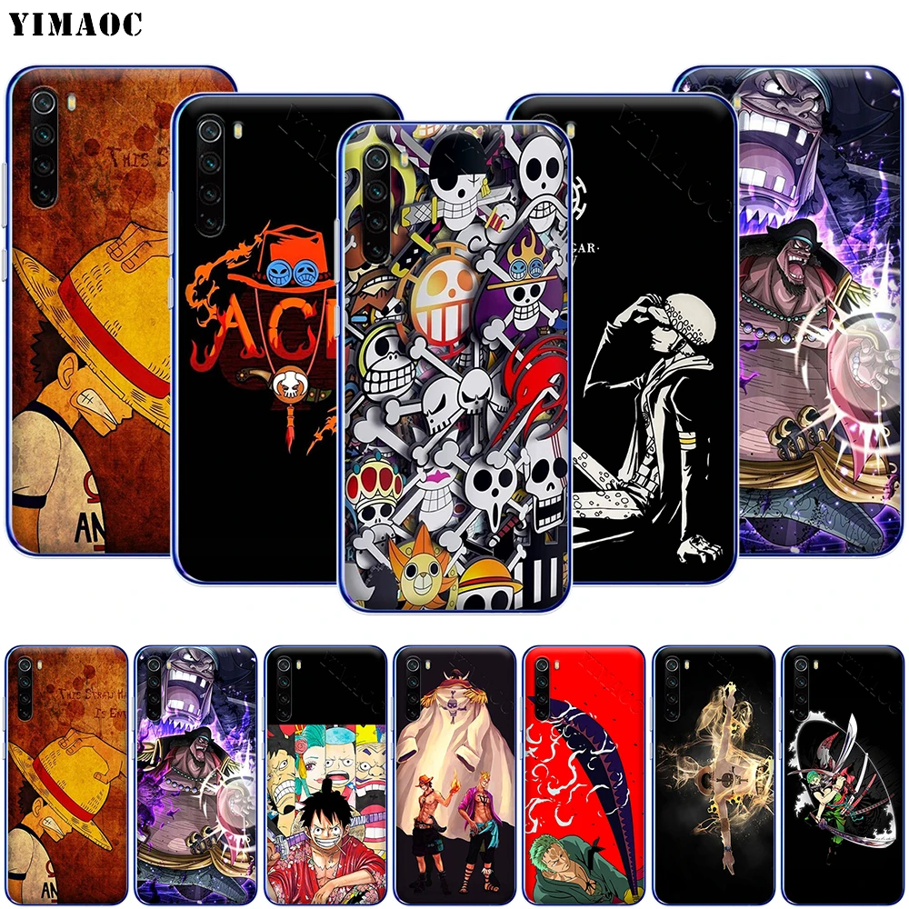YIMAOC Аниме One Piece Ace чехол для телефона Xiaomi Redmi Note 8 8A 7 6 5 5A Pro 4X 4A Prime Plus | Мобильные
