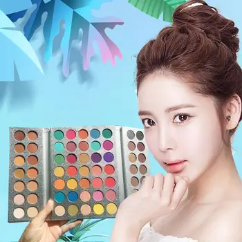 

63 Colors Professional Highlight Eyeshadow Pallete Palette Matte Shadow Make Glitter Up Eye Makeup Charming Shimmer R4D4