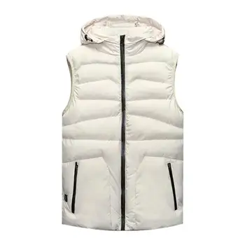 

Winter Men Collar Cotton Heating Vest Graphene Electric Vest USB Security Intelligent Constant Temperature Heating Suit