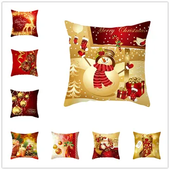 

Snowman Tree Cushion Cover Christmas Decorations for Home Merry Christmas Ornament Gift Xmas Natal 2020 Happy New Year 2021