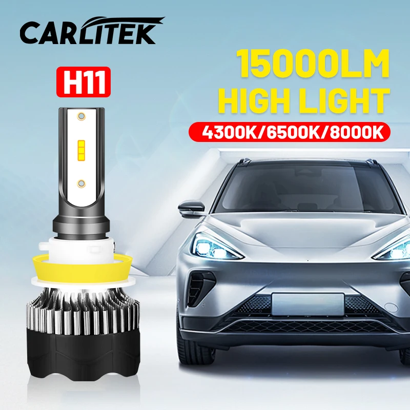 H11 светодиодные лампы для Авто H7 H4 H1 H8 HB3 9005 HB4 9006 Противотуманные фары в
