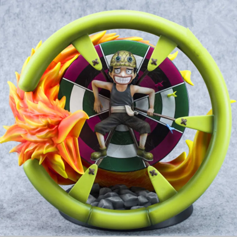 Одна деталь детская серия соломенная шляпа Пираты Usopp сцены статуя экшн-фигурка Коллекция Модель игрушки X3610
