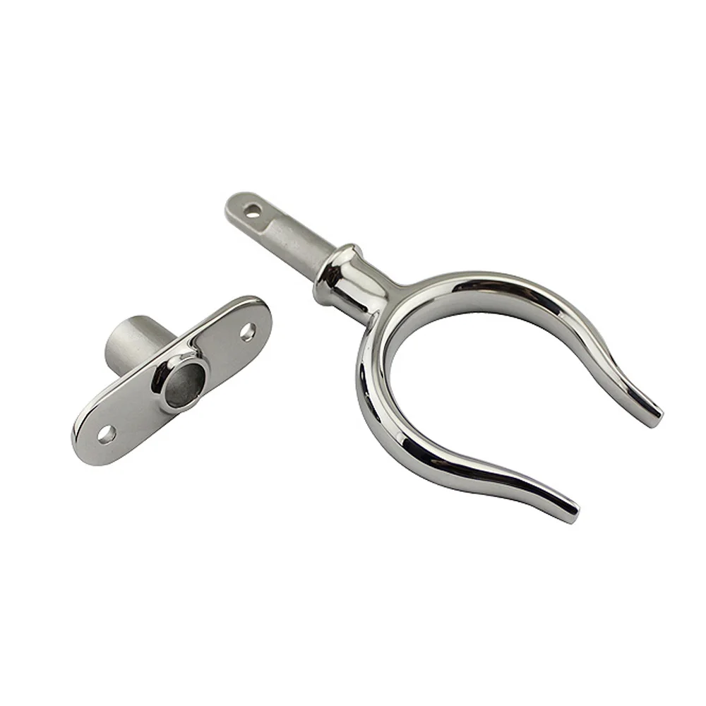 1PCSStainlessSteel316DeckMountingRowlockOarlockMarineGrade