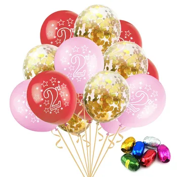 

16pcs/lot Blue Pink Latex Balloons Happy Birthday Party Decorations Kids Balloon Inflatable Birthday Air Baby Shower Ballon 2020