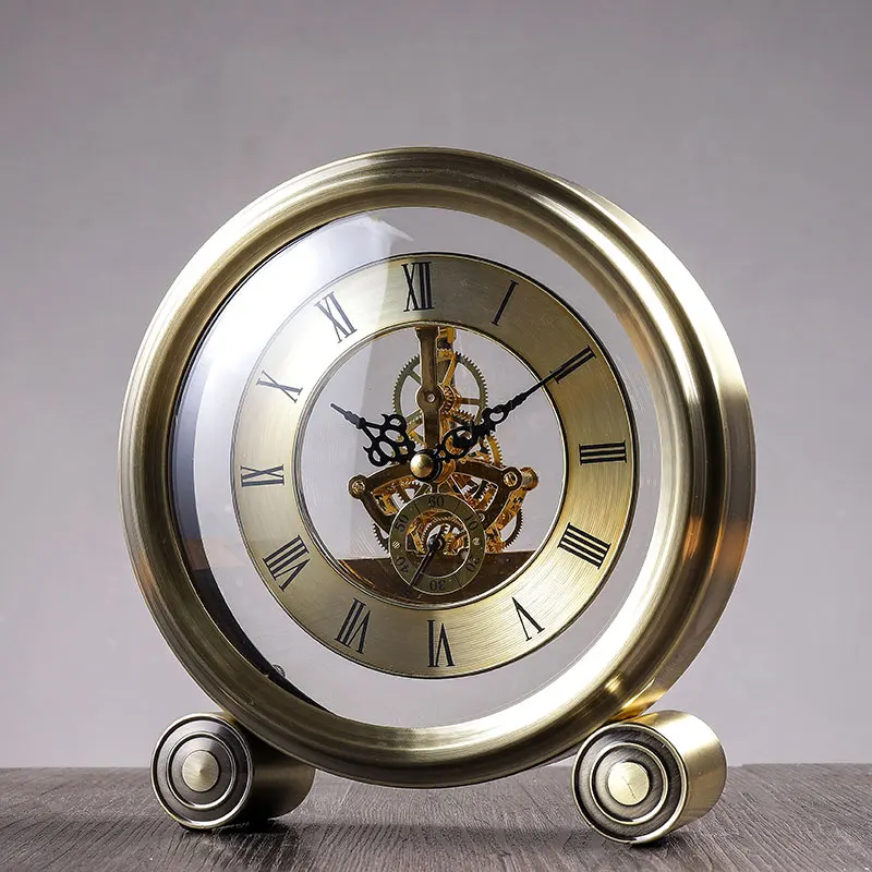 ^*Best Offers 6inch Retro Clock table top clock ornament creative clock table top living room European table clock vintage clock shabby chic ^*Best Offers 6inch Retro Clock table top clock ornament creative clock table top living room European table clock vintage clock shabby chic
