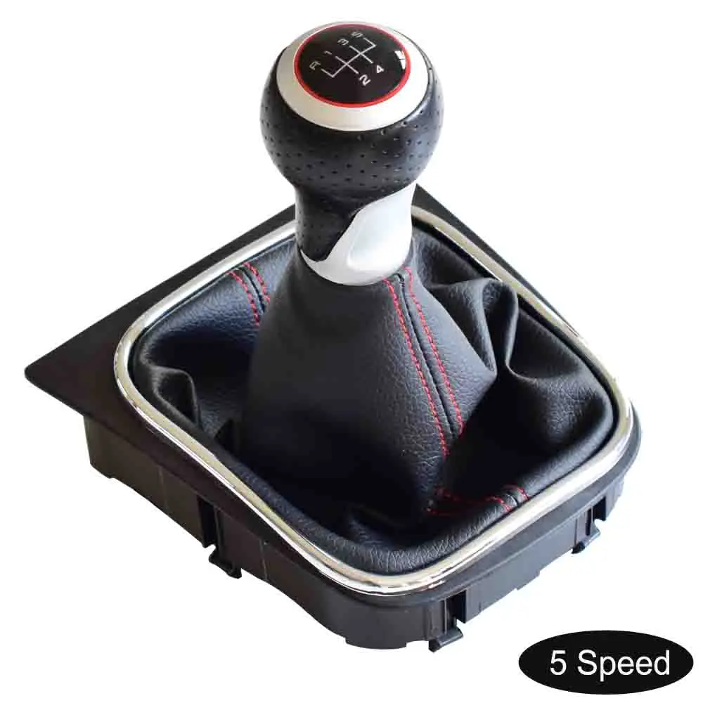 MT Gear Stick Gearstick Shift Lever Shifter Knob With Leather Dust