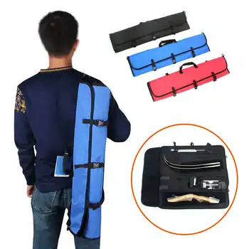 

Portable y Hunting Arrow Bag Takedown Recurve Bow Bag Carry Case Backpack Adjustable Strap Shooting Supplies 3 Colors