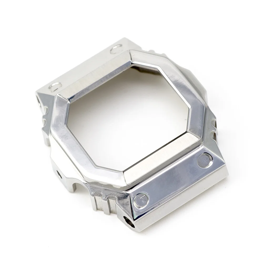 GX56 Watch Silver Set Custom Watchband Watch Bezel/Case Metal 316L Stainless Steel