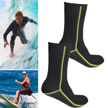 

Swimming Rubber Snorkeling Boots Diving Surf Socks 150% Portable Black Exercise Diving Socks Economic Perspiration Comfortable