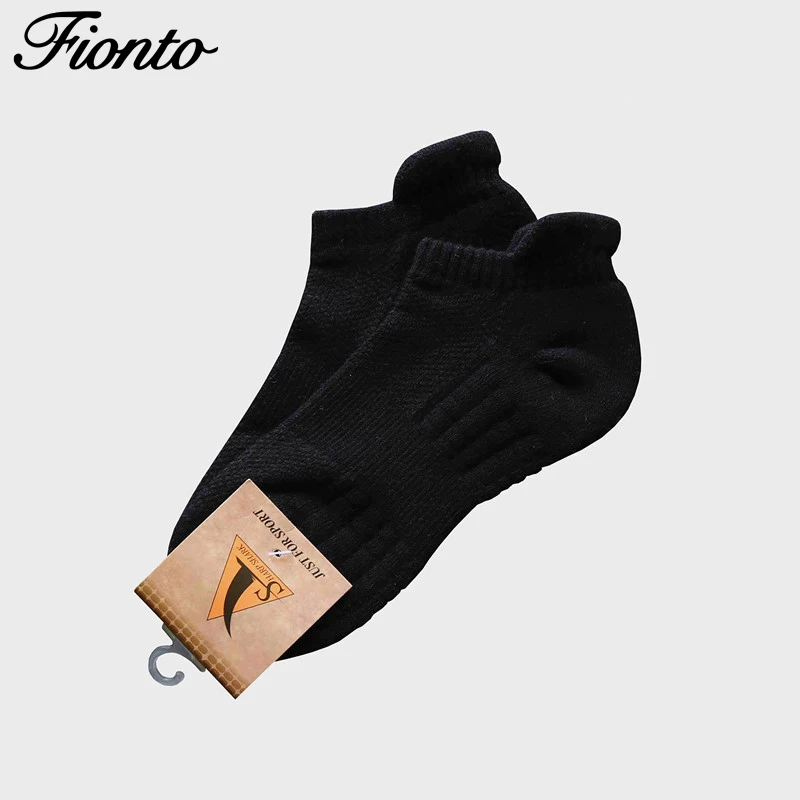 Fionto, новинка, осень/зима, женские хлопковые Дышащие носки для бега, фитнеса