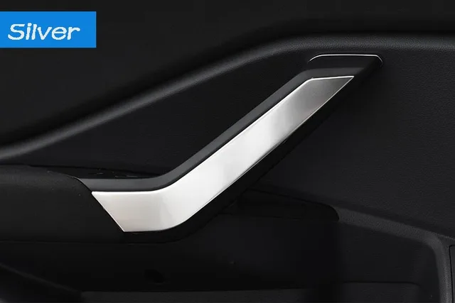 Stainless Steel Inner Door Handle Panel Cover For Volkswagen Jetta 2019 2020